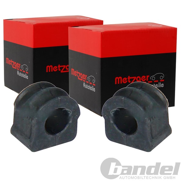 2X Metzger 18Mm Stabilager Vorne Beidseitig Passend FÜR Audi A3 Tt Seat Leon-image