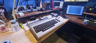 Commodore 64 C64 Breadbin Computer System TESTED READ