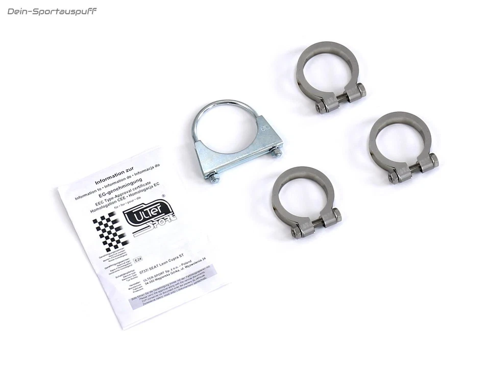 Impianto Completo Ulter Da OPF Ø76Mm Seat Leon ST Cupra 4Drive - Immagine 4 di 4