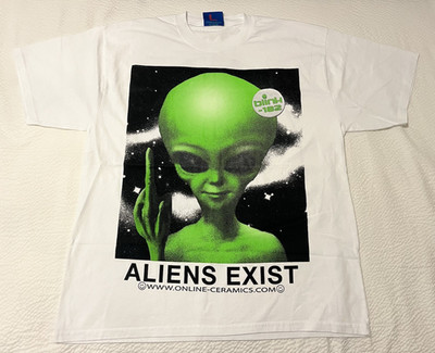 Blink-182 Online Ceramics Aliens Exist Large White T Shirt