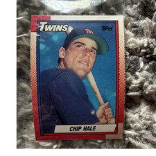 Topps 1990 Chip Hale #704 Minnesota Twins Base Set Baseball Card