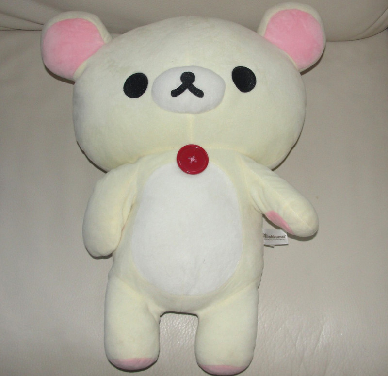 18" Rilakkuma Korilakkuma Plush Official 2016 San X Dream Company Used