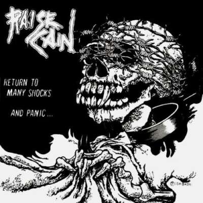 Raise Cain - Return To Many Shocks And 7'' EP Ltd RE Blu Vinyl Sch