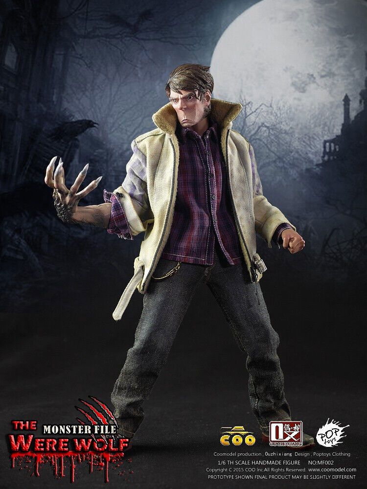 COOMODEL X OUZHIXIANG MF002 1/6 Monster File The Werewolf Figure