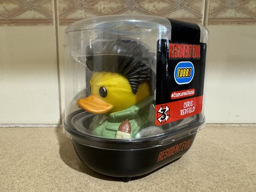 Chris Redfield Tubbz Resident Evil Cosplaying Duck Figure NUMSKULL