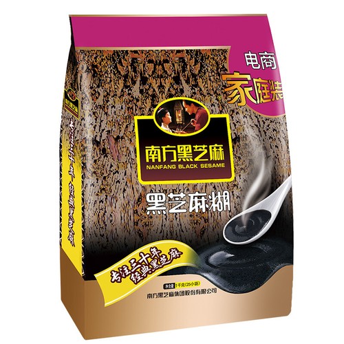 1000g (25 bags) Popular Nan Fang Black Sesame Cereal 南方黑芝麻糊