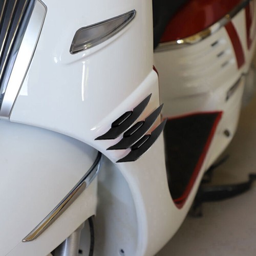 2x/Juego Alerón Aerodinámico Universal Moto Winglet con Adhesivo Adhesivo - Imagen 2 de 12