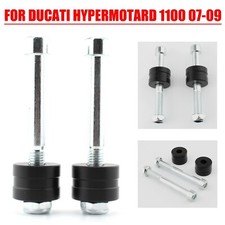 2pz Alza Manubrio Barra Tonda per Ducati Hypermotard 1100 796 Durevole