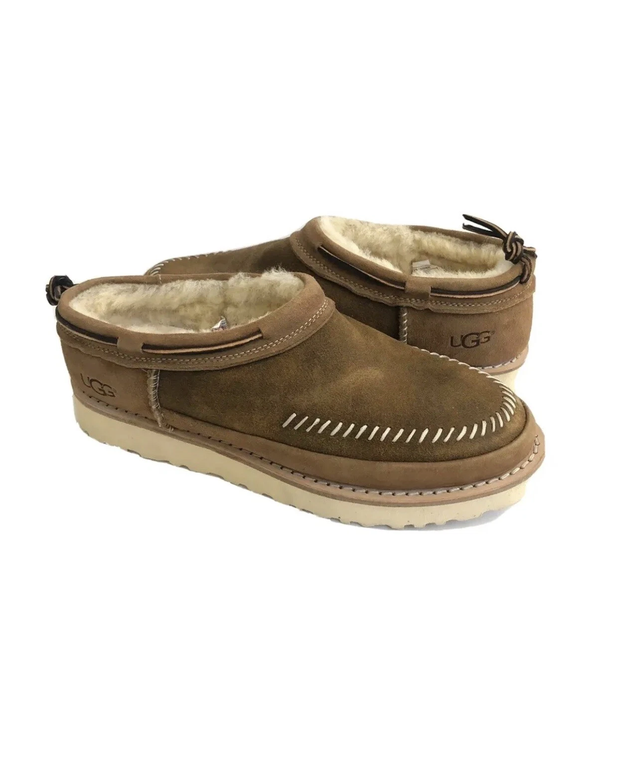 UGG MEN CAMPFIRE SLIP ON BOMBER CHESTNUT ANKLE Boot US 8/UK 7/EU 41