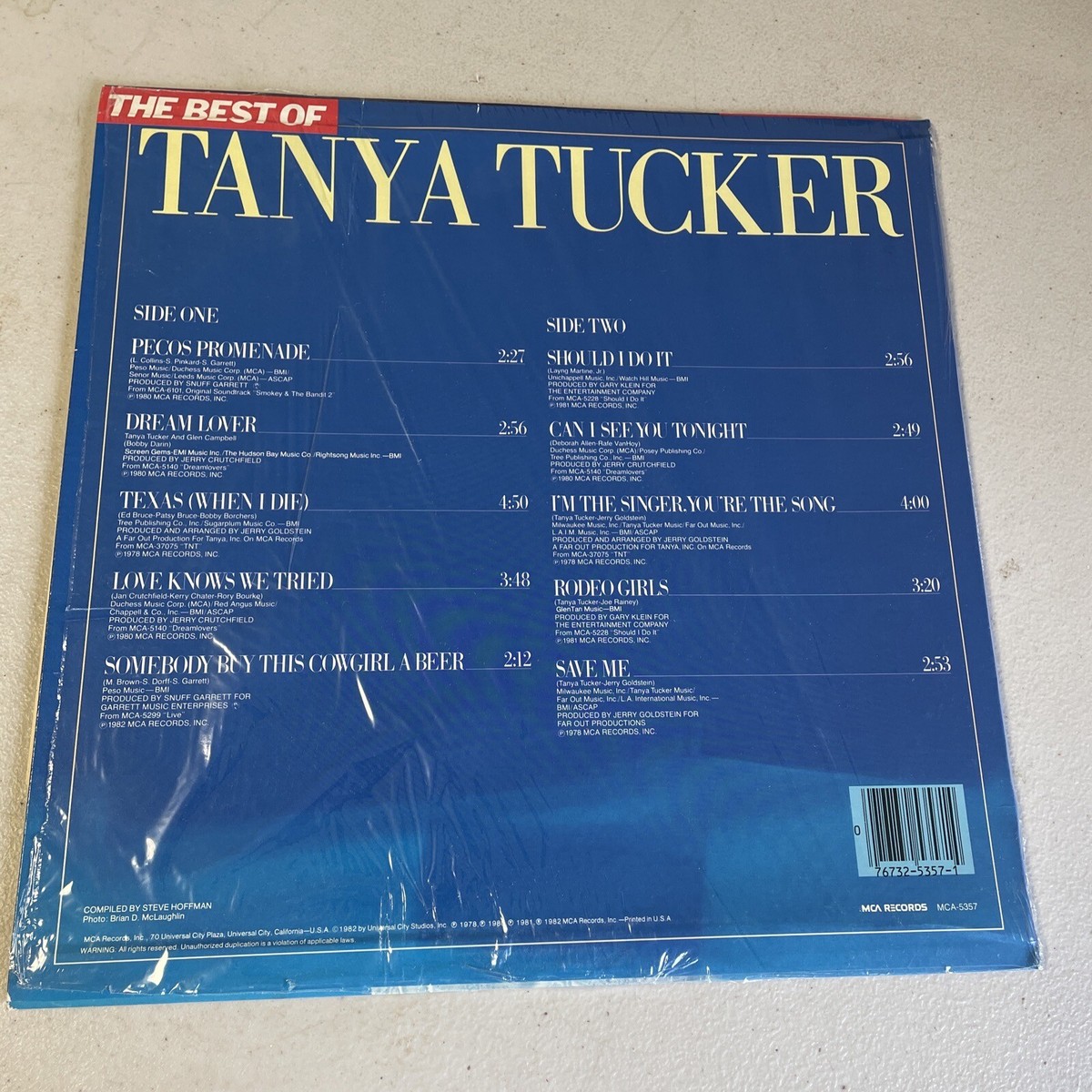 The Best of Tanya Tuckers-MCA 897 Vinyl Excellent | eBay