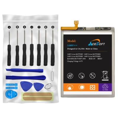 High Grade 5100mAh Battery Durable Tool for Samsung Galaxy A53 5G UW SM-A536V