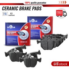 Front Rear Ceramic Brake Pads For 2000-03 BMW M5 2000-06 BMW X5 1997-01 BMW 740i