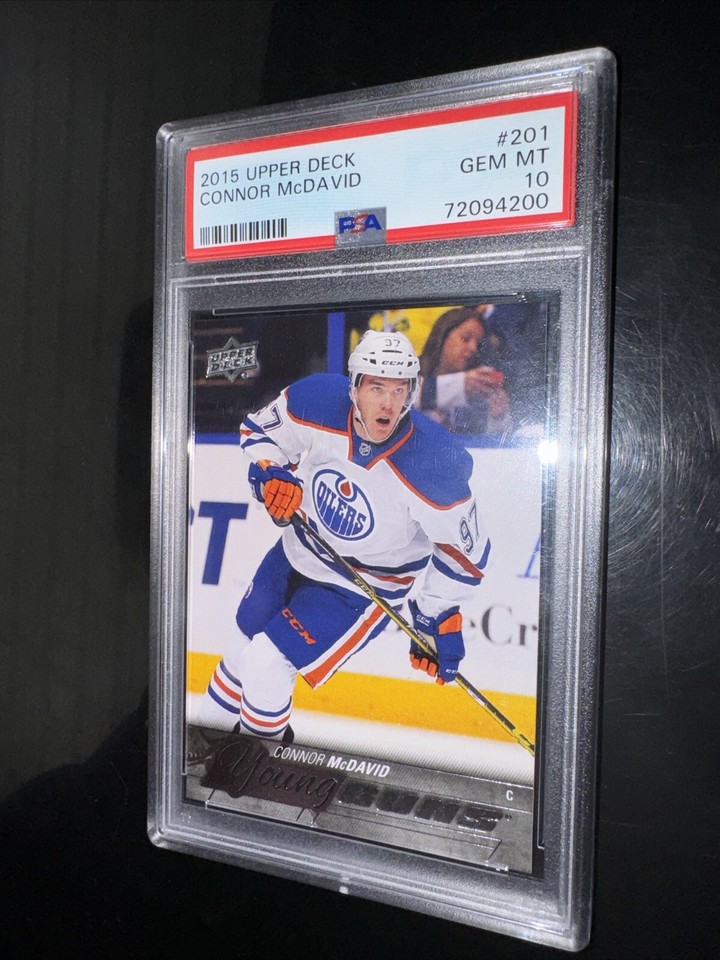 2015 Upper Deck 201 Connor McDavid Young Guns RC Rookie