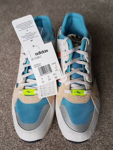Adidas Originals ZX 10000c trainers UK size 9 brand new with tags zx10,000 c - Picture 2 of 4
