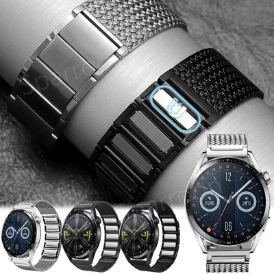 22mm Release Stainless Steel Mesh Magnetic Watch Band Strap Wristband Bracelet