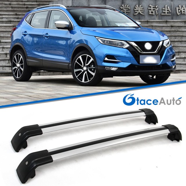 Cross Bar Baggage Roof Rail Rack Fit for Nissan Rogue Sport 2017 2018