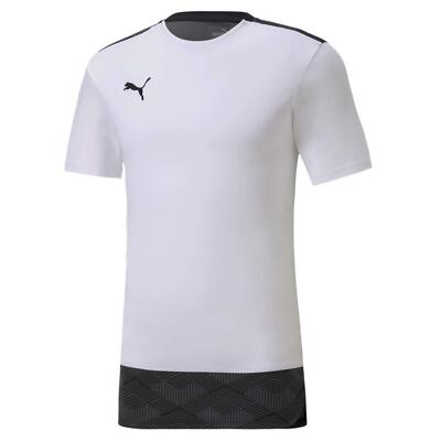 Puma Herren teamFINAL 21 Casuals Tee T-Shirt, White, XXL
