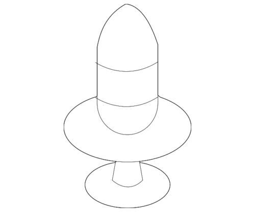 Tornillo de deflector inferior para Ford (N/P N606676-S307)