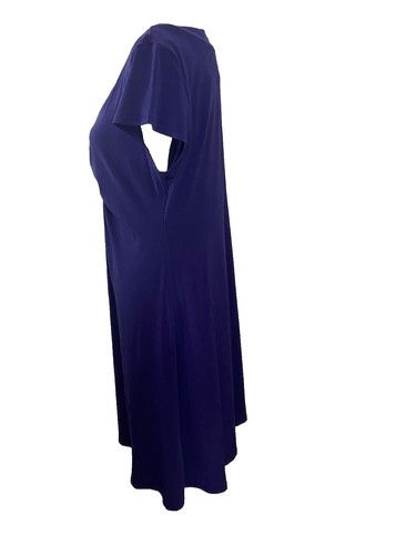 No Iron Ladies Women’s Purple Dress Sparkles Plus Size 14W Special Occasion - Picture 2 of 8