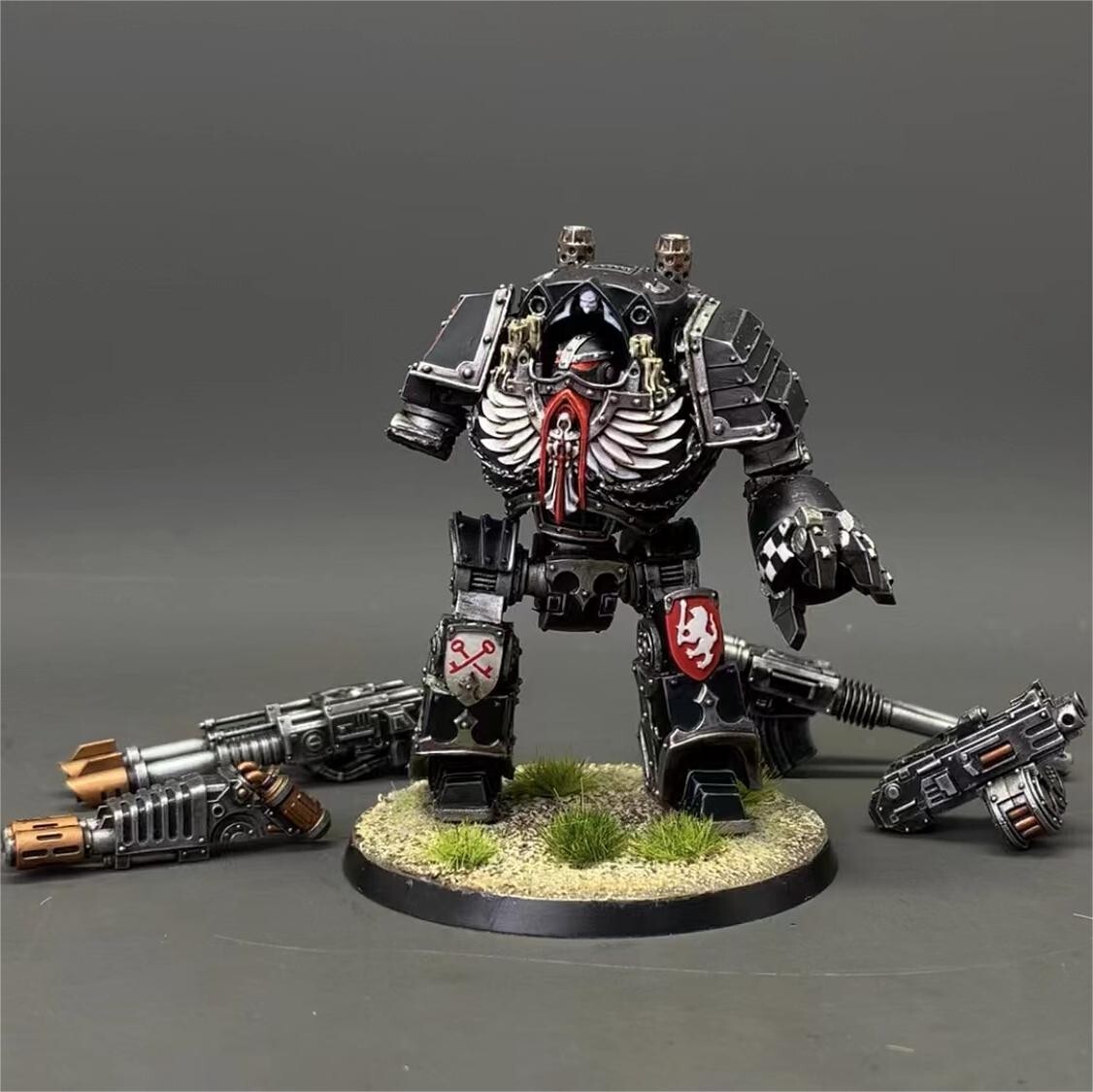 Warhammer 40k Dark Angels Legion Contemptor Dreadnought Gallery 