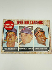 1967 Topps - League Leaders Carl Yastrzemski, Frank Robinson, Harmon...