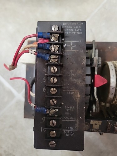 TENOR COMPANY MODEL 2420-F16Z-S STEP SWITCH - Picture 3 of 10