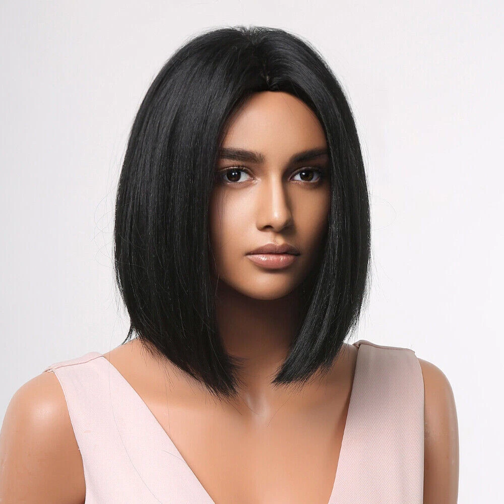 12 Inch Bob Short Hair Glueless 13x4 Lace Front Wig