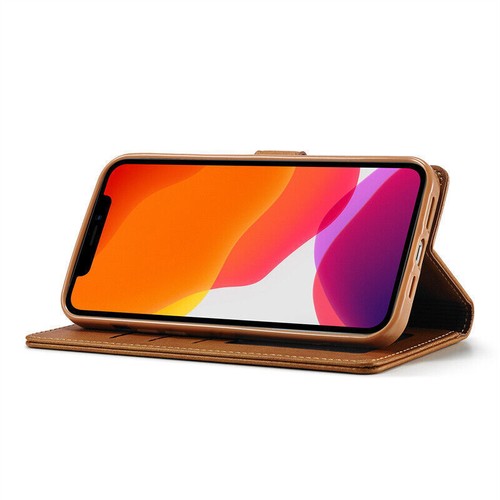 Magnetic Leather Case For iPhone 15 14 13 12 11 Pro MAX XR XS Wallet Flip Cover - Picture 12 of 50