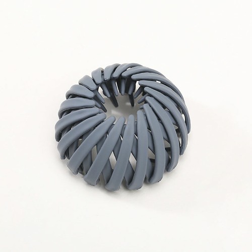 Women Bird's Nest Hair Tie Lazy Hairpin Plate Hair Iron Matte Ponytail Headwear - Picture 8 of 22