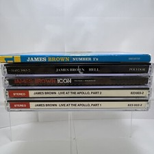 Assorted James Brown Albums Lot Of 5 CDs