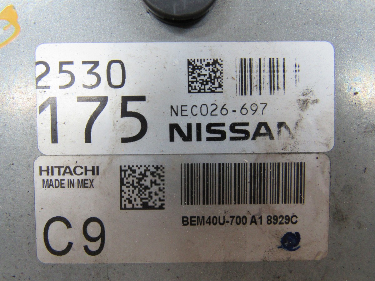2018 2019 Nissan Sentra 1.8 Engine Control Module Unit ECU