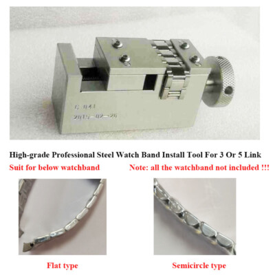 Adjustable Steel Useful Tool Watch Band Professional Install For Bracelet Repair