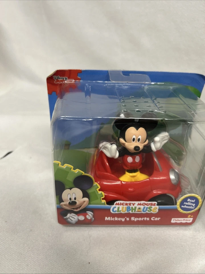 JUEGO DE 3 COLECCIÓN DE COCHES JUNIOR FISHER PRICE MICKEY MOUSE CLUBHOUSE DISNEY Foto 2 de 4