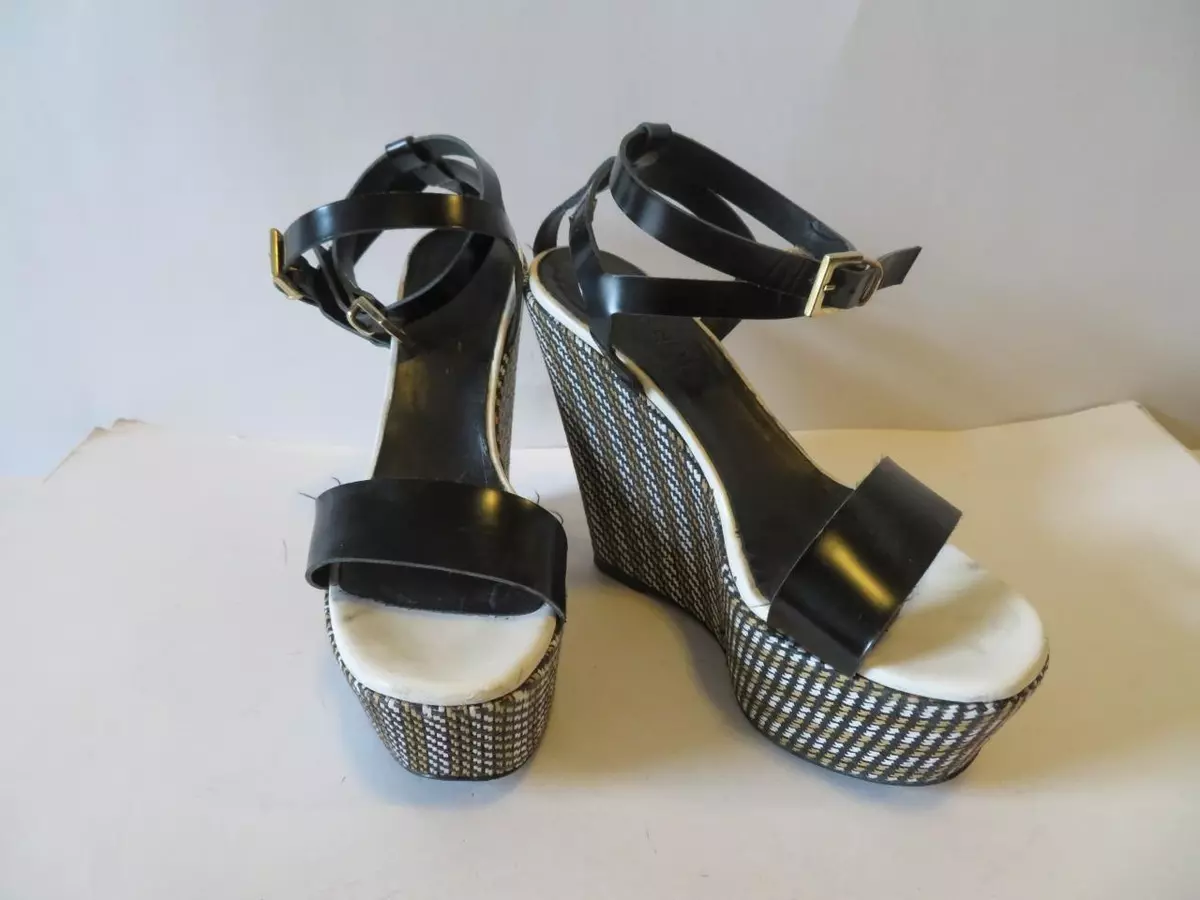 Wedge sandals size best sale 7