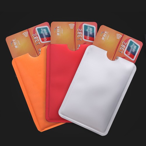 10Pcs RFID Blocking Sleeve Credit Card Protector Anti Theft Cover Case Cover ┊ - Zdjęcie 4 z 19