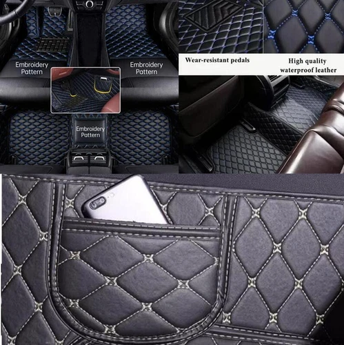 For Hummer H2 H3 H3T All Models Car Floor Mats Custom Waterproof Carpets Liner - Picture 7 of 37
