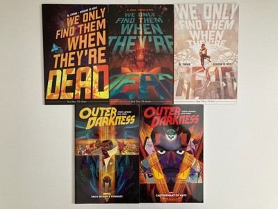 We Only Find Them When They're Dead TPB Vol 1,2,3 / Outer Darkness TPB Vol 1 & 2