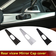 Car Interior Multimedia Panel Cover Trim Carbon Fiber ABS Multimedia Panel Cover