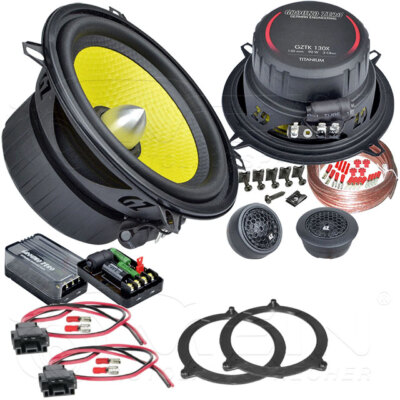 GROUND ZERO LAUTSPRECHER für BMW 3ER E46 1998-2007 Front Vorn 2-Wege 130W #BDAQ