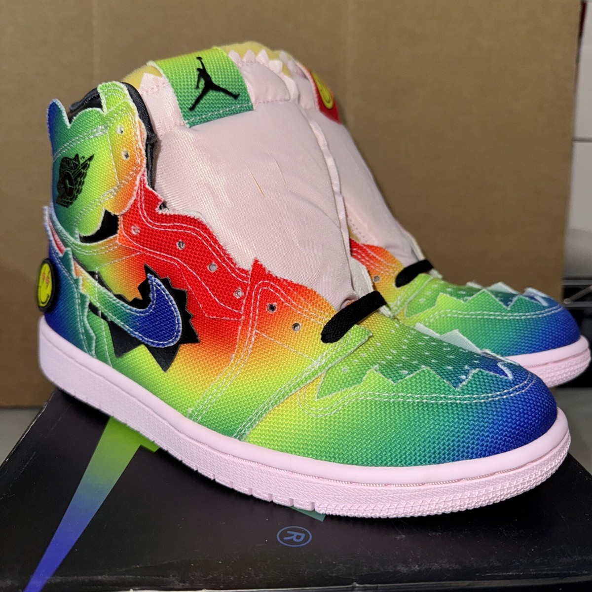 Air Jordan 1 J Balvin size 7.5M/9W IMG-3417_8d4ba4ee-2fcb-4830-  main image 3
