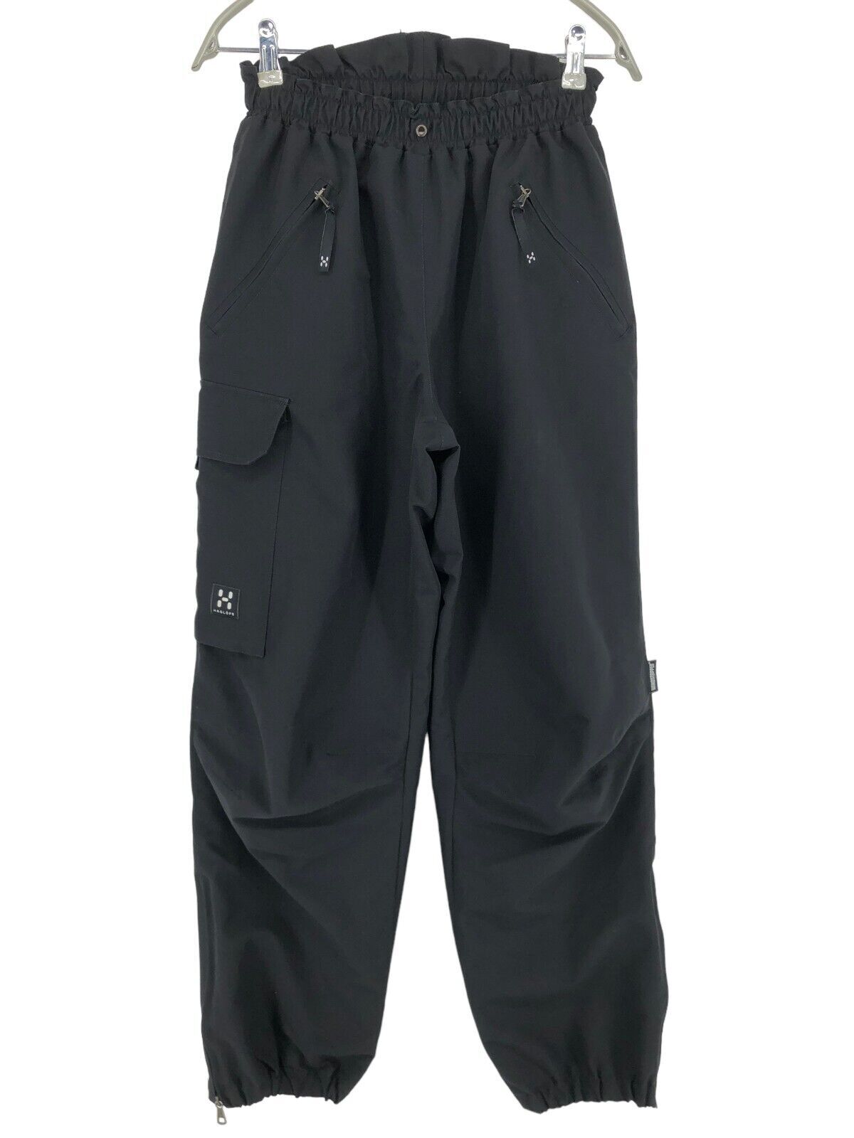 HAGLOFS Mujer Cortavientos a Prueba de Agua Pantalón de Lluvia TAMAÑO S-W26 L30