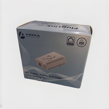 ASOKA PlugLink HD AV Adapter PL9661-I3 Ethernet Powerline   New in Box NIB