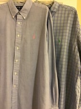 Lot 2 button down shirt size XXL Ralph Lauren classic fit