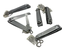 New 5pc Nail-Clipper-Curved W/File Size Large