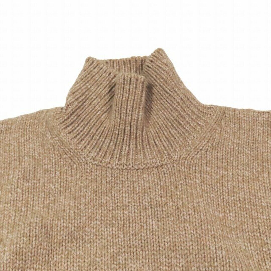 20AW Auralee CAMEL WOOL MIX KNIT TURTLE NECK P O SWEATER 20AW Auralee CAMEL WOOL MIX KNIT TURTLE NECK P O SWEATER