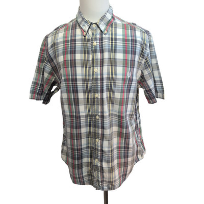 Chaps Shirt Kurzarm Mehrfarbig Kariert - Größe XL
