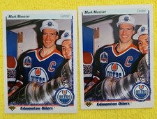 1990 Upper Deck Mark Messier w/ Stanley Cup - #44 Lot Of 2