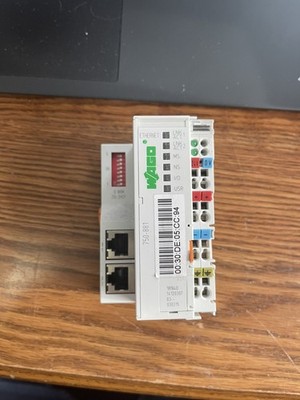  WAGO 750-881 PLC - ETHERNET Programmable Fieldbus Controller 32-bit CPU USED