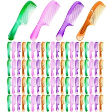 100 Pcs Individually Wrapped Hair Combs for Hotel Shelter Homeless Nursing