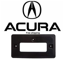 Genuine Acura Ilx Front Bumper License Plate Holder Bracket Base New Oem